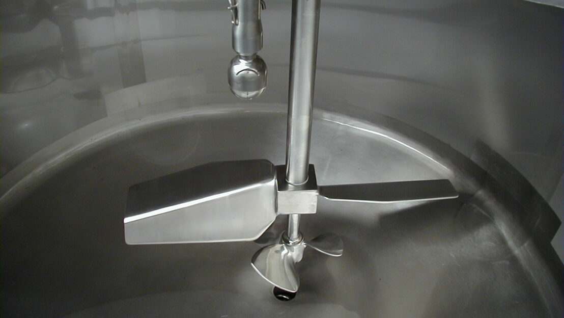 Agitators in stainless steel JH Stålindustri A/S